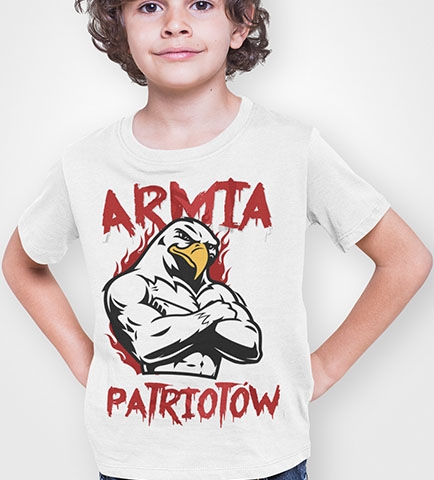 Koszulka dziecięca- ARMIA PATRIOTÓW